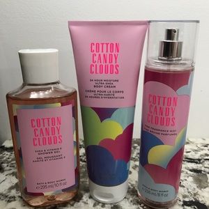 Bath and body works cotton candy clouds